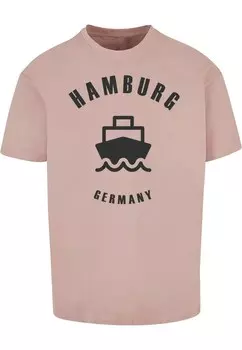 Футболка Merchcode HAMBURG, цвет Powder