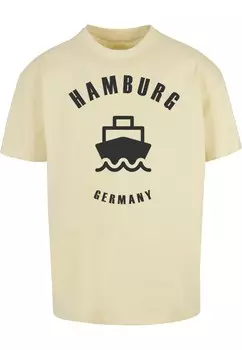 Футболка Merchcode Hamburg, пастельно-желтый