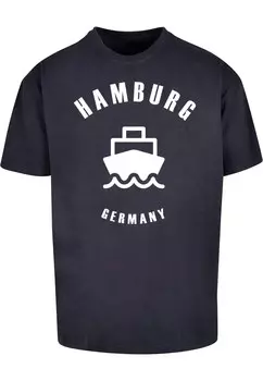 Футболка Merchcode HAMBURG X, темно-синий