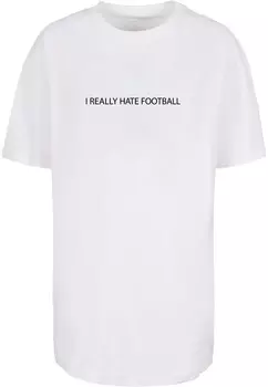 Футболка Merchcode HATE FOOTBALL, белый