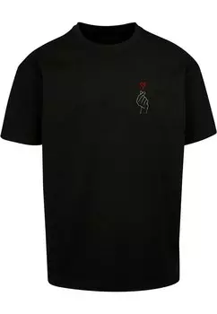 Футболка Merchcode K Heart, черный