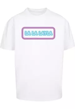 Футболка Merchcode LA LA LAYLA, белый
