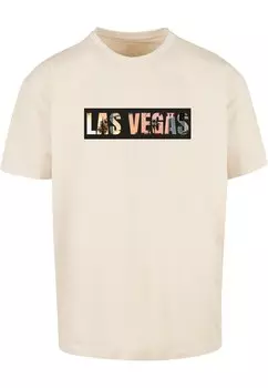 Футболка Merchcode LAS VEGAS, бежевый