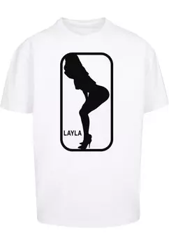 Футболка Merchcode LAYLA DANCE, белый