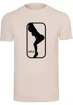 Футболка Merchcode LAYLA DANCE, бежевый