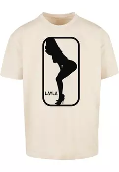 Футболка Merchcode LAYLA DANCE, песочный