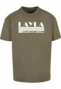 Футболка Merchcode LAYLA, оливковый