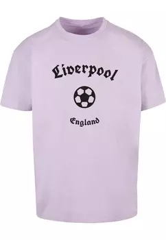 Футболка Merchcode LIVERPOOL, светло-фиолетовый