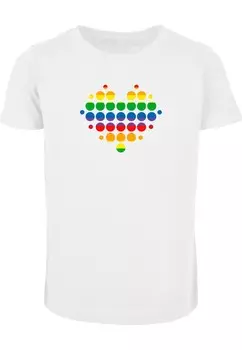 Футболка Merchcode Love Dots, белый