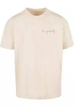 Футболка Merchcode LOVE YOURSELF, песочный