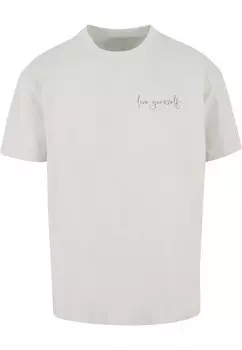 Футболка Merchcode LOVE YOURSELF, светло-серый