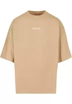Футболка Merchcode " Merchcode Men's Love Huge Tee", бежевый