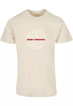 Футболка Merchcode MERRY CHRISTMAS, песочный