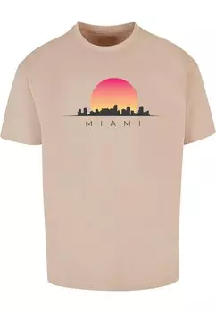 Футболка Merchcode Miami, песок