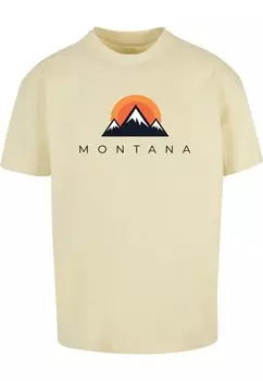 Футболка Merchcode Montana, светло-желтый