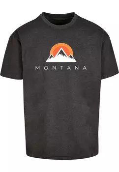 Футболка Merchcode MONTANA X, серый
