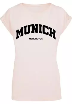 Футболка Merchcode MUNICH, розовый