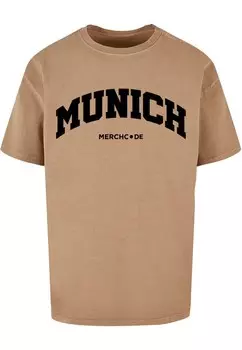 Футболка Merchcode MUNICH, темно-бежевый