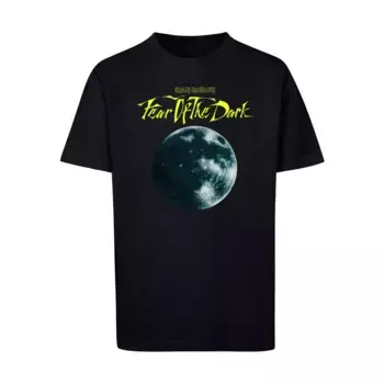 Футболка Merchcode «Мужская детская футболка Merchcode Iron Maiden — Moon Onsie Basic», черный