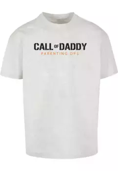 Футболка Merchcode "Мужская футболка "День отца - Call of Daddy Heavy Oversize", серый