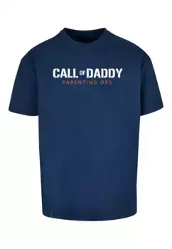 Футболка Merchcode "Мужская футболка "День отца - Call of Daddy Heavy Oversize", синий