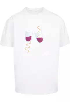 Футболка Merchcode "Мужская футболка LetsCeleb Heavy Oversized Tee " Merchcode", белый