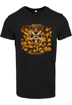 Футболка Merchcode "Мужская футболка Merchcode Anthrax Worship Tee", черный