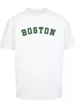 Футболка Merchcode "Мужская футболка Merchcode Boston Heavy Oversize-BY102", белый