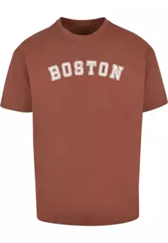 Футболка Merchcode "Мужская футболка Merchcode Boston X Heavy Oversize-BY102", цвет Bark