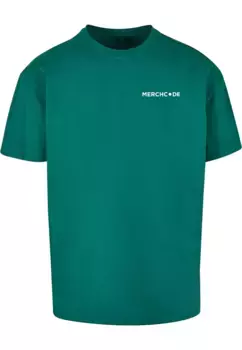 Футболка Merchcode "Мужская футболка Merchcode Break The Rules Heavy Oversize", зеленый