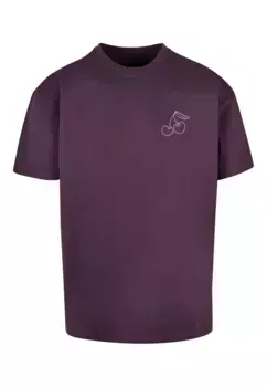 Футболка Merchcode "Мужская футболка Merchcode Cherry Heavy Oversize", цвет Purplenight