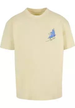 Футболка Merchcode "Мужская футболка Merchcode Fly High Heavy Oversize", желтый