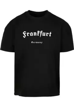 Футболка Merchcode "Мужская футболка Merchcode Frankfurt X Ultra Heavy Cotton Box ", черный
