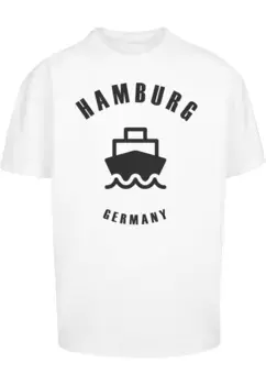 Футболка Merchcode "Мужская футболка Merchcode Hamburg Heavy Oversize-BY102", белый