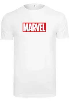 Футболка Merchcode "Мужская футболка Merchcode с логотипом Marvel", белый