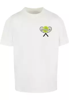 Футболка Merchcode "Мужская футболка Merchcode Tennis Tournament Heavy Oversized", цвет Ready For Dye