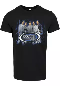 Футболка Merchcode "Мужская овальная футболка Merchcode Backstreet Boys Throwback ", черный
