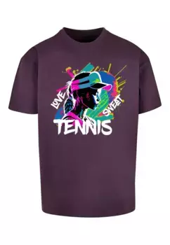 Футболка Merchcode "Мужская теннисная футболка Merchcode Love, Sweat - Heavy Oversize ", цвет Purplenight