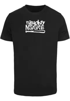 Футболка Merchcode NAUGHTY BY NATURE, черный