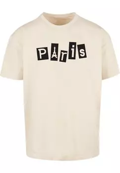 Футболка Merchcode PARIS, песочный