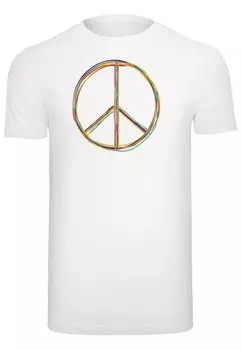Футболка Merchcode PEACE, белый