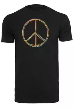 Футболка Merchcode PEACE, черный