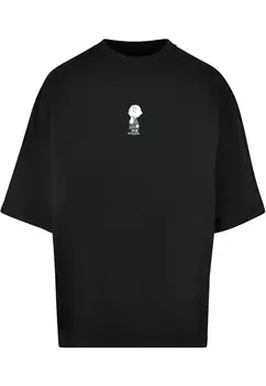 Футболка Merchcode Peanuts - Charlie Brown, черный