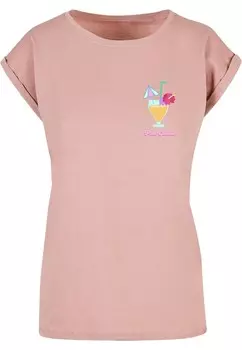 Футболка Merchcode PINA COLADA, роза
