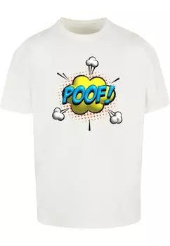 Футболка Merchcode POOF COMIC, белый
