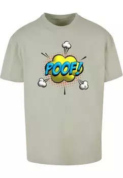 Футболка Merchcode POOF COMIC, хаки