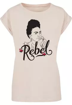 Футболка Merchcode REBEL, песочный