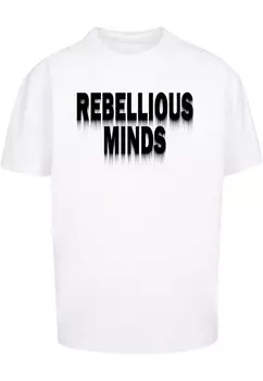 Футболка Merchcode REBELLIOUS MINDS, белый