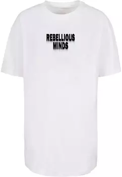 Футболка Merchcode REBELLIOUS MINDS, белый