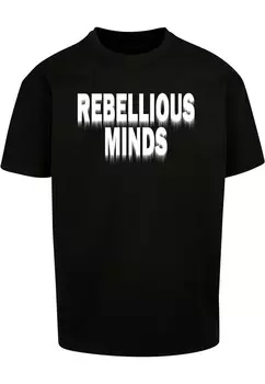 Футболка Merchcode REBELLIOUS MINDS, черный